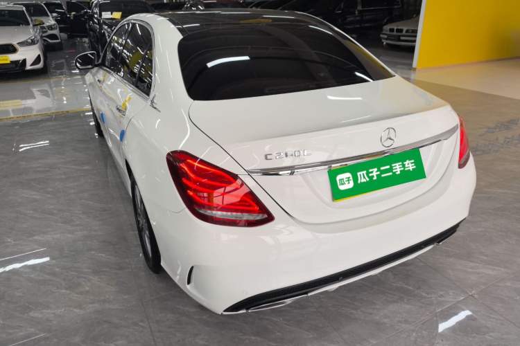 Used Mercedes-Benz C-Class 2018 C 200 L Sport Edition Rear Left 45 Deg