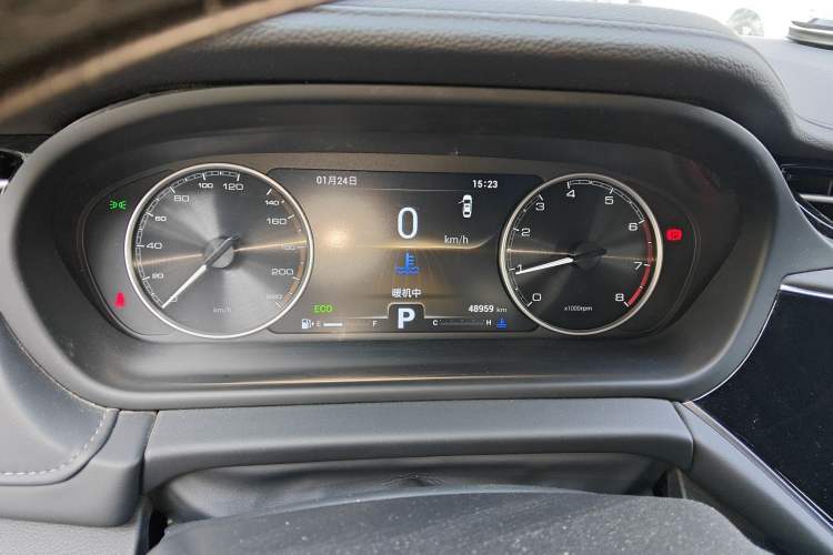 Used Chery Arrizo GX 2019 Pro 1.5T CVT Model Color Version China VI Standard Instrument Cluster