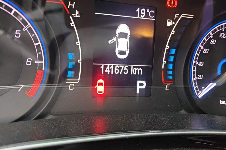Used Fiat Viaggio 2012 1.4T Automatic Jingxiang Edition Odometer Close Up