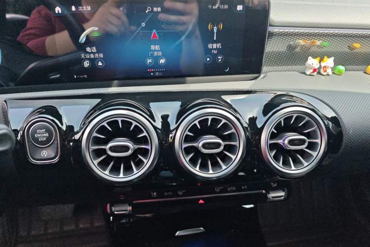 Used Mercedes-Benz A-Class 2020 Restyled A 200 L Sport Sedan Fashion Version Audio And AC Panel