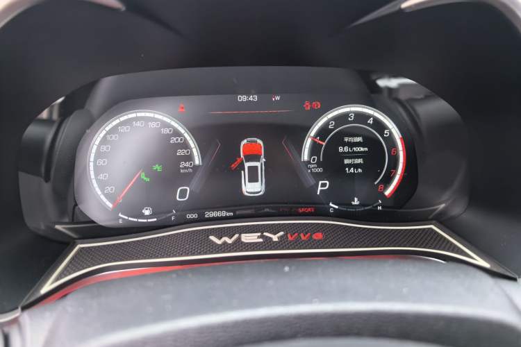 Used Wey VV6 2018 2.0T Two-Wheel-Drive Ultra-Luxury Version China V Standard