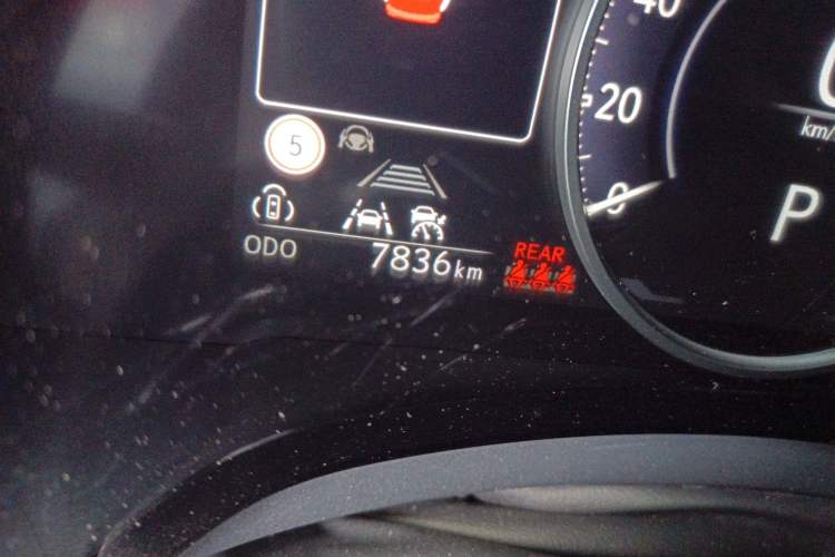 Used Lexus RX 2023 350h Four-Wheel Drive Enjoyment Version Odometer Close Up