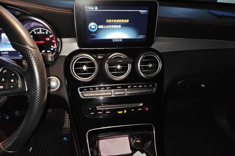 Used Mercedes-Benz GLC AMG 2017 AMG GLC 43 4MATIC Audio And AC Panel