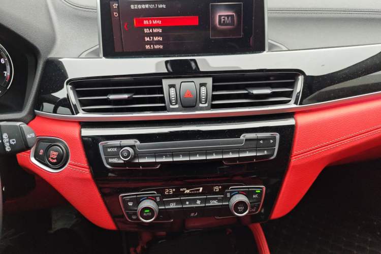 Used BMW X2 2020 sDrive25i Leading Model M Sport Package Audio And AC Panel