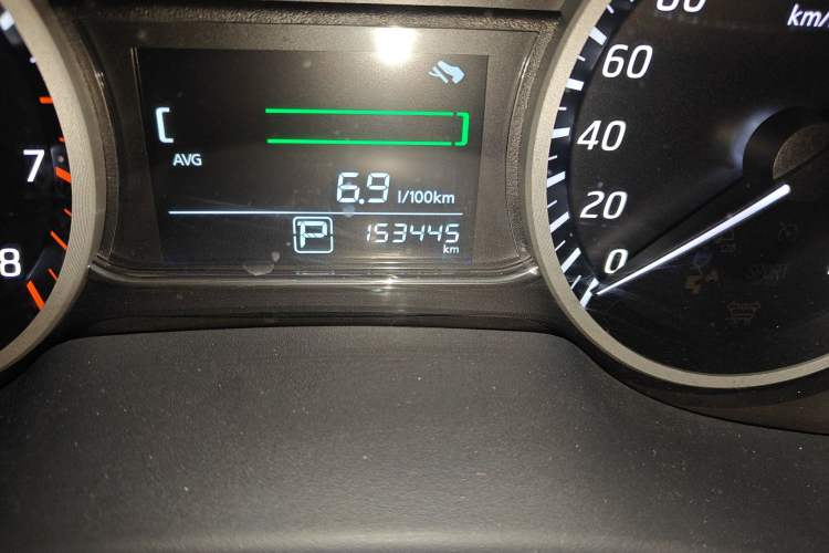 Used Nissan Sylphy 2021 Classic 1.6XL CVT Luxury Edition Odometer Close Up