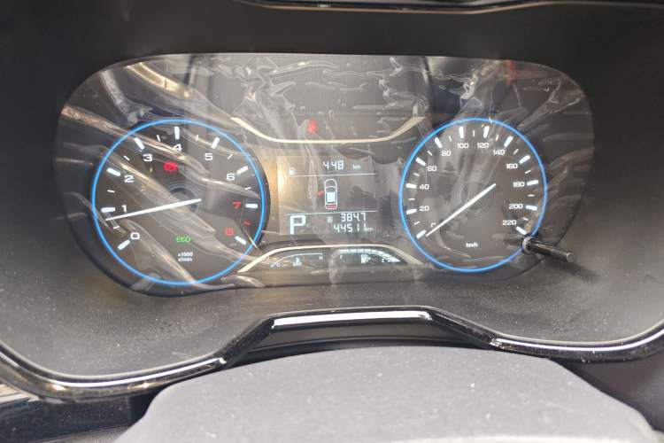 Used GAC Trumpchi GS4 2018 235T Automatic Two-Wheel Drive Elite Edition Odometer Close Up