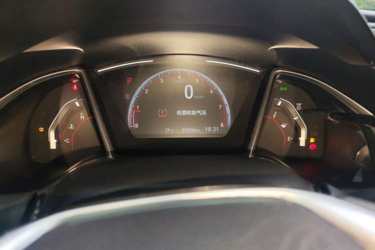 Used Honda Civic 2019 220TURBO CVT Dynamic Edition China VI Emission Standard Instrument Cluster