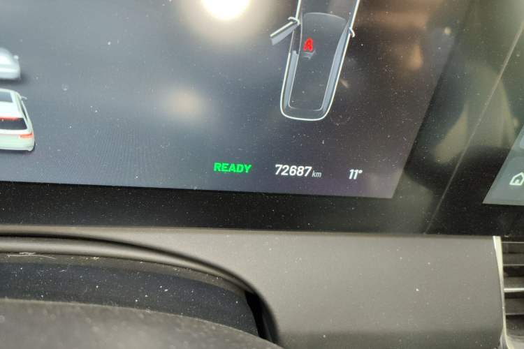 Used Li Auto ONE 2020 Extended-Range 6-Seater Version Odometer Close Up