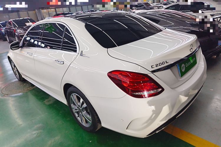 Used Mercedes-Benz C-Class 2018 C 200 L Sport Edition Rear Left 45 Deg