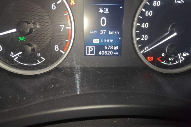 Used Nissan Sylphy 2022 1.6L XL CVT Enjoyment Edition Odometer Close Up