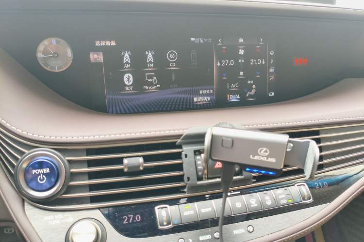 Used Lexus LS 2018 500h Premier Edition China V Standard Audio And AC Panel