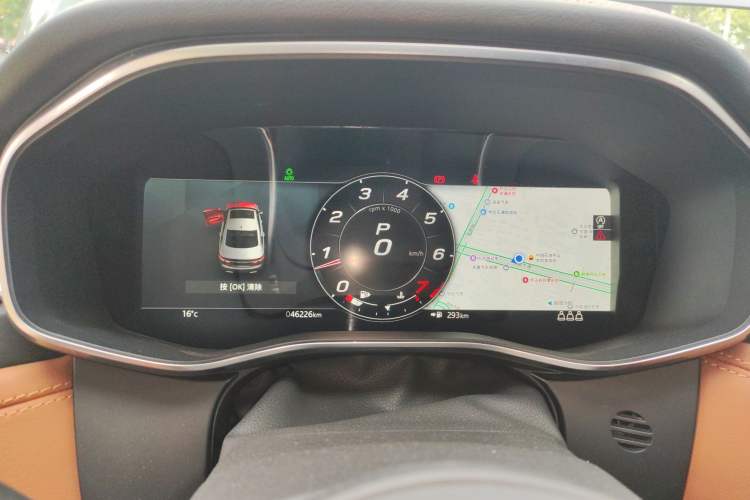 Used Jaguar XFL 2022 XFL 2.0T P250 Two-Wheel-Drive Elite Sport Edition Instrument Cluster