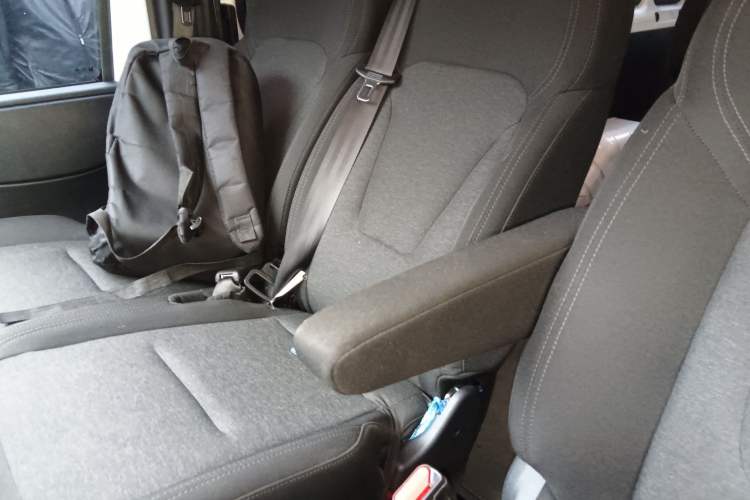 Used JMC Fushun 2023 2.0T Automatic Short-Wheelbase Low-Roof Commercial Van 2/3 Seats with Dual-Opening Tailgate