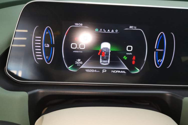 Used ORA Good Cat 2023 401 km Standard Range Luxury Version Lithium Iron Phosphate Instrument Cluster