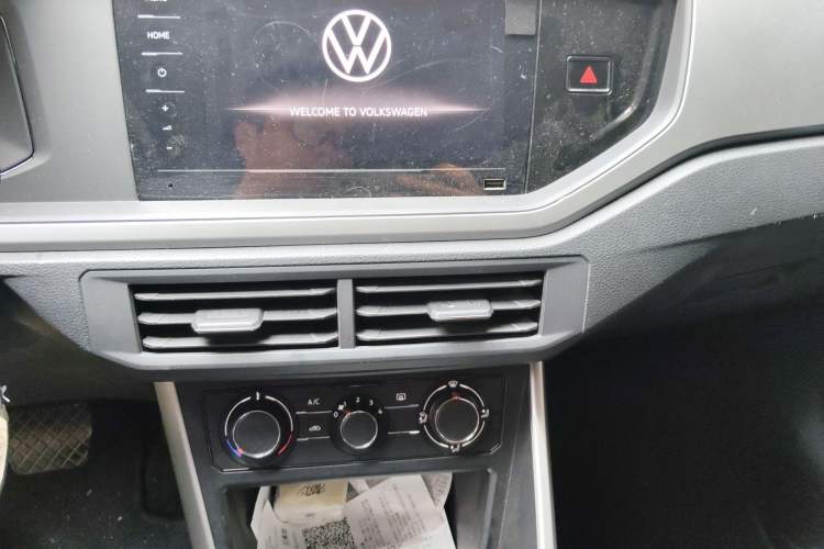 Used Volkswagen Polo 2022 Plus 1.5L Automatic Enjoy Life Edition Audio And AC Panel