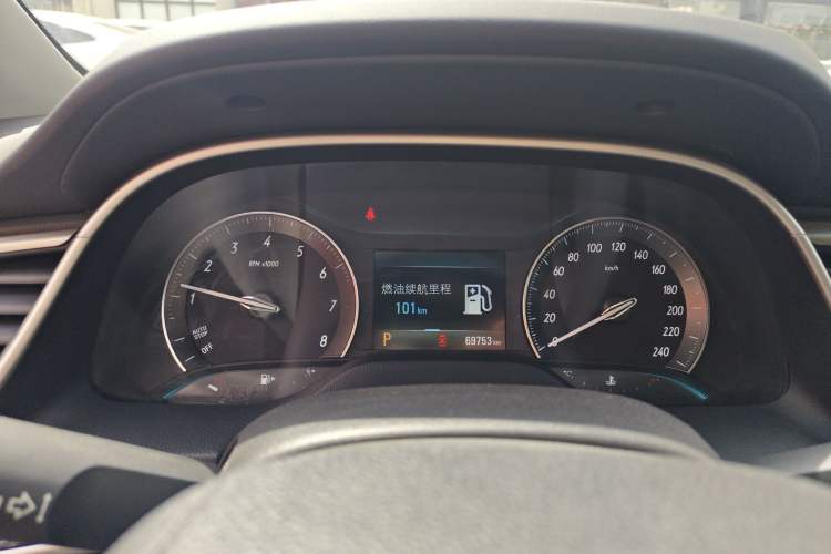 Used Buick GT 2019 18T Automatic Connected Elite Model China VI Standard Instrument Cluster