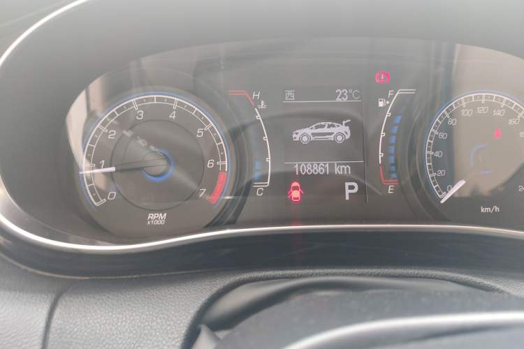 Used Fiat Viaggio 2012 1.4T Automatic Luxury Edition Odometer Close Up