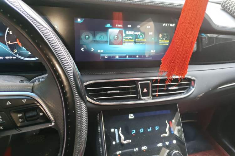 Used JETOUR X90 2020 1.5T DCT Shadow Wisdom Edition 5-seater Audio And AC Panel