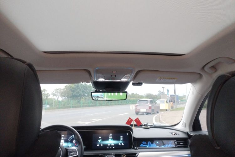 Used Hongqi HS5 2019 2.0T Smart Connect Flagship All-Wheel-Drive Version Headliner