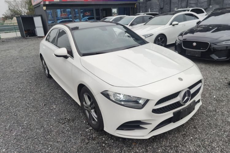 Used Mercedes-Benz A-Class 2021 Restyled A 180 L Sport Sedan Front Right 45 Deg