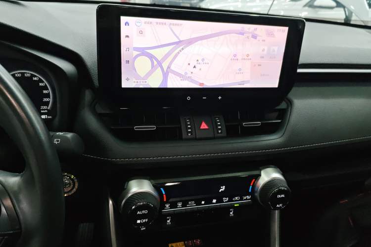 Used Toyota RAV4 2023 Dual-Engine 2.5L E-CVT Two-Wheel Drive Elite Plus Edition Audio And AC Panel