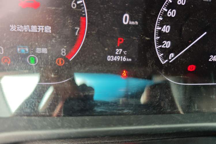 Used Honda Accord 2022 260TURBO Phantom Night · Prestige Edition Odometer Close Up