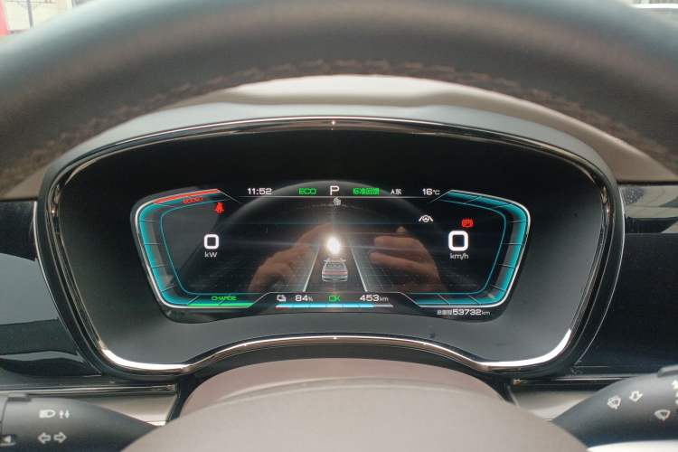 Used BYD Han 2020 EV Long-Range Luxury Model Instrument Cluster