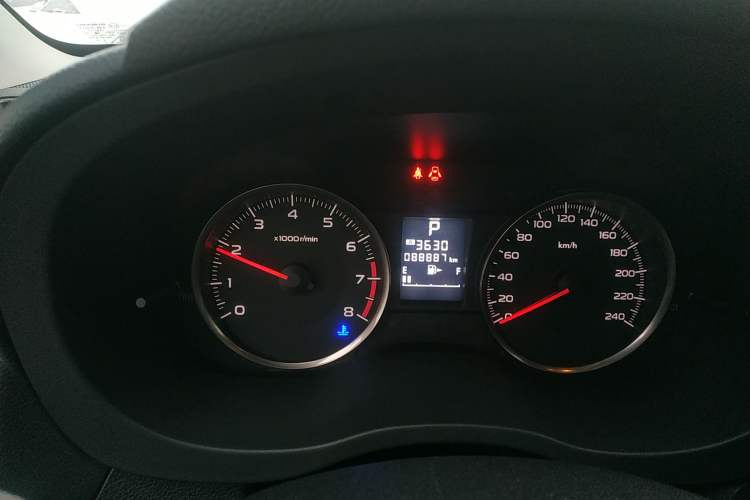 Used Subaru XV 2016 2.0i Comfort Navigation Edition Instrument Cluster