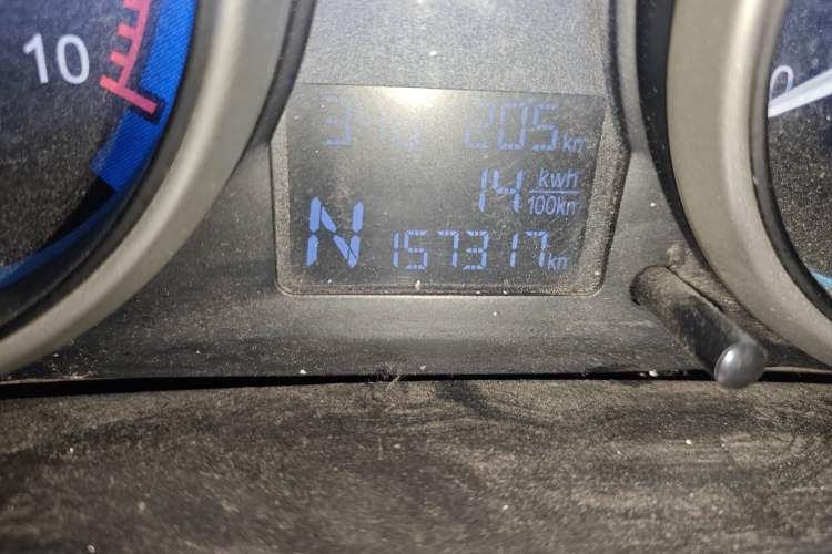 Used Karry Youyou EV 2019 Revised Version Comfortable Type SQR5032 Odometer Close Up