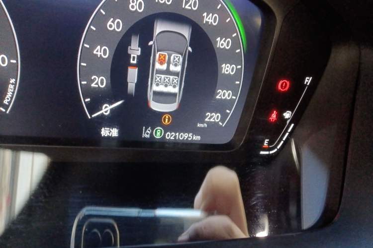 Used Honda Civic 2023 2.0L eHEV Sharp Edition Odometer Close Up