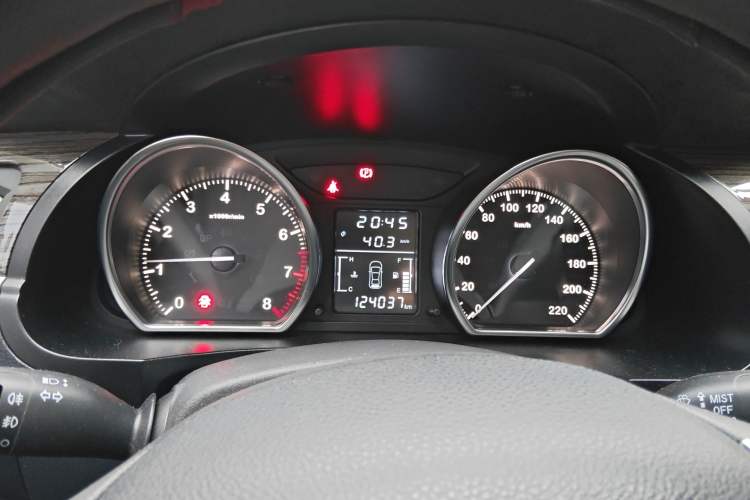 Used Zotye T600 2015 1.5T Manual Luxury Model Instrument Cluster