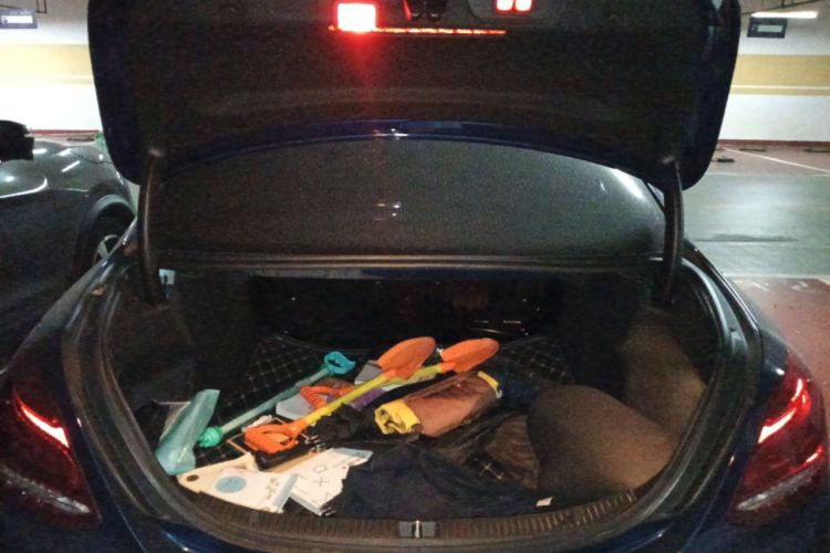 Used Mercedes-Benz C-Class 2016 C 200 L Sport Edition Trunk