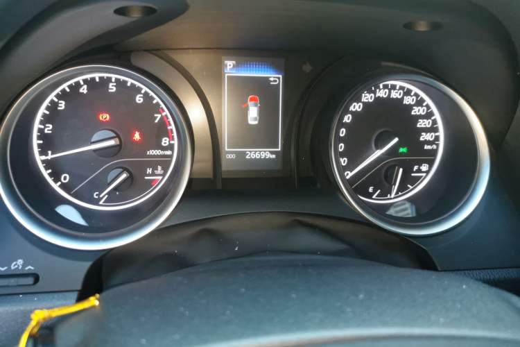 Used Toyota Camry 2023 2.0GVP Premier Edition Odometer Close Up