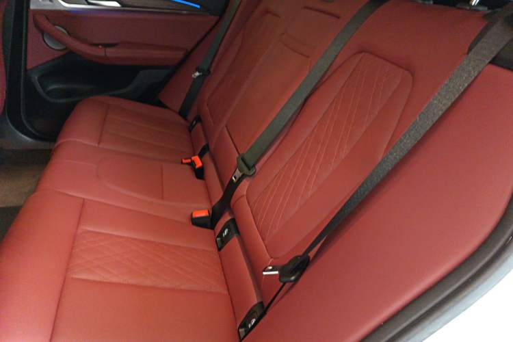 Used BMW X3 2022 xDrive30i Luxury Model M Night Sky Package Left Rear Seat