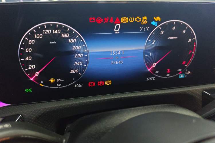 Used Mercedes-Benz A-Class 2023 A 200 L Fashion Model Instrument Cluster