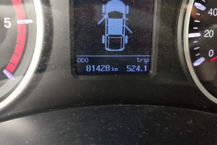 Used Great Wall Wingle 7 2018 2.0T Two-Wheel Drive Elite Version Big Double 4D20D Odometer Close Up