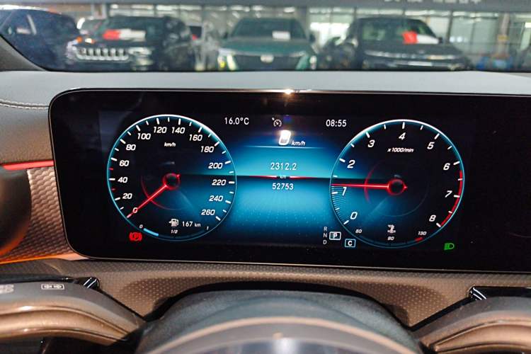 Used Mercedes-Benz A-Class 2022 Second Facelift A 200 L Sport Sedan Fashion Version Instrument Cluster