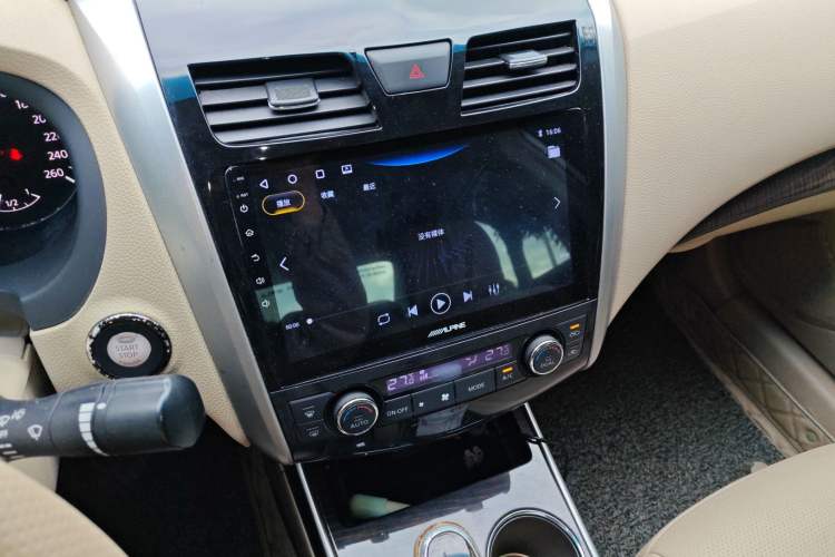 Used Nissan Teana 2013 2.5L XL Leading Edition Audio And AC Panel