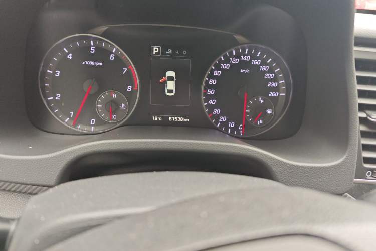 Used Hyundai Elantra (6th Generation / Lingdong) 2018 1.4T Dual-Clutch Xuan Dong · Dynamic Edition Odometer Close Up
