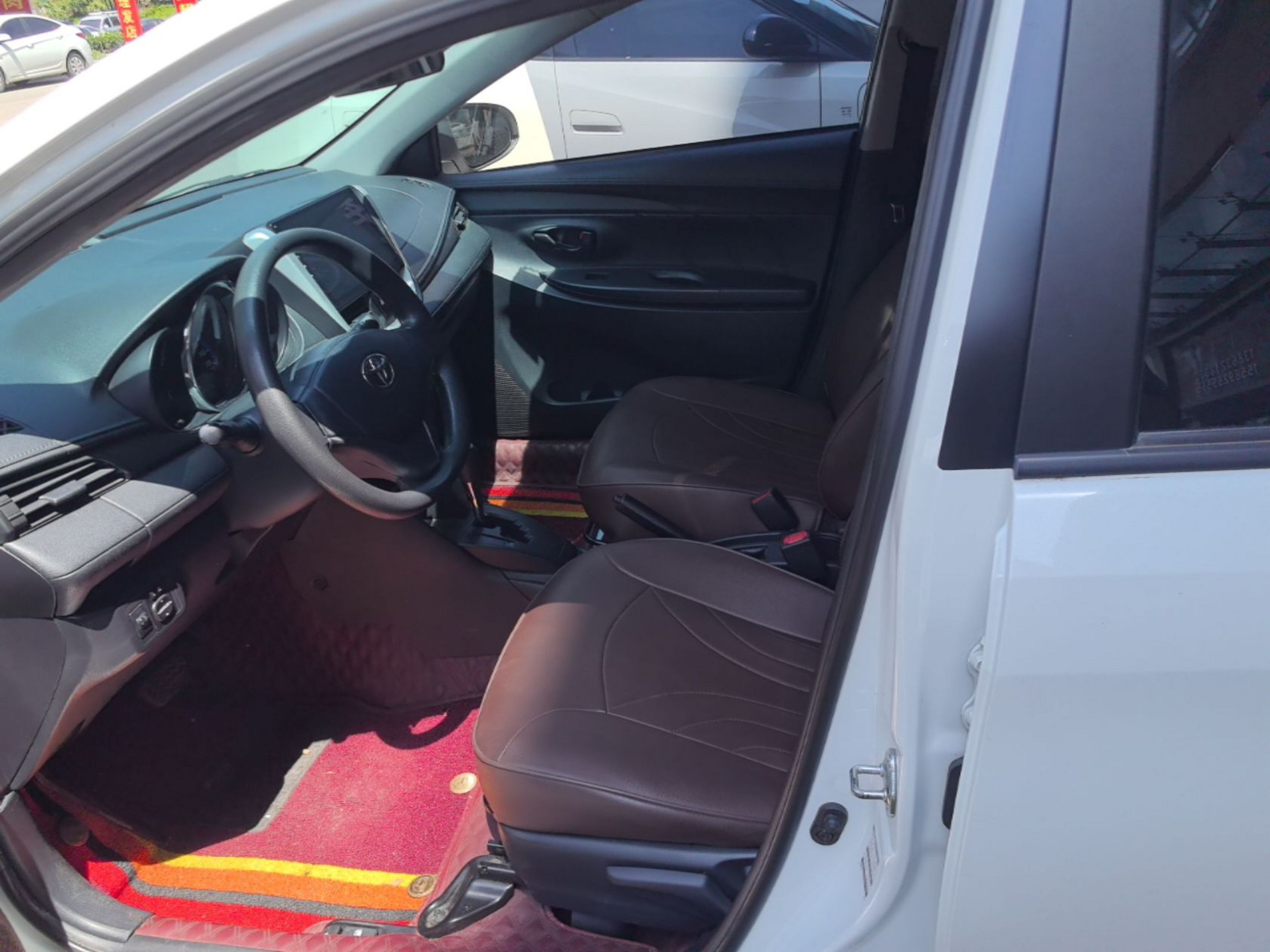 Avant de la voiture