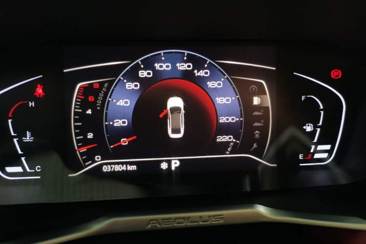 Used Dongfeng Aeolus Yixuan 2021 230T Automatic Zuiying Knight Edition Instrument Cluster