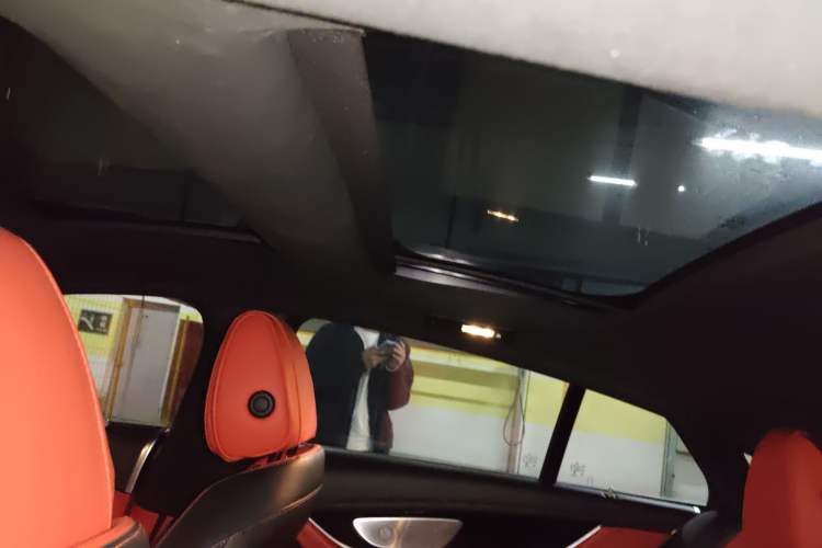 Used Mercedes-Benz AMG GT 2019 AMG GT 50 four-door sports car Headliner