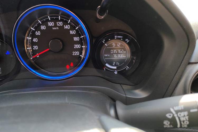 Used Honda XR-V 2021 220TURBO CVT Luxury Edition Odometer Close Up