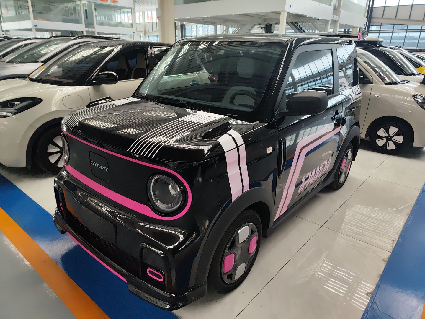 Parte inferior delantera