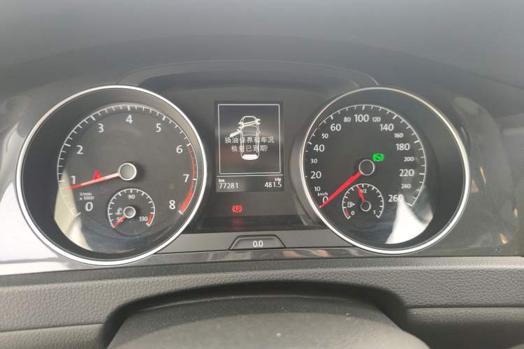 Used Volkswagen Golf 2020 Zhiai Edition 280TSI DSG Comfort Model Instrument Cluster