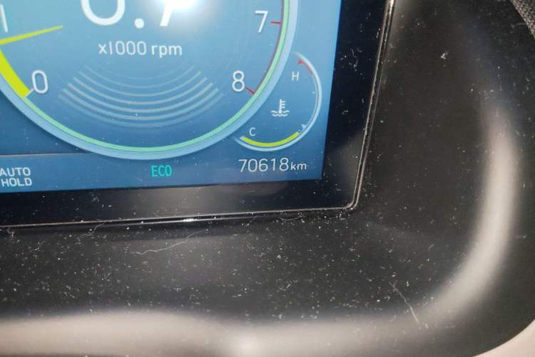 Used Hyundai Tucson 2021 Tucson L 1.5T DCT Luxury Prestige Edition Odometer Close Up