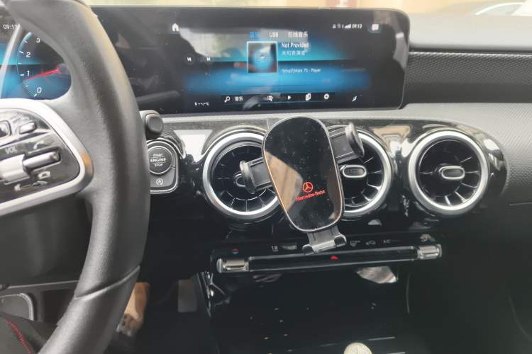 Used Mercedes-Benz A-Class 2022 A 200 L Sport Sedan Dynamic Model Audio And AC Panel