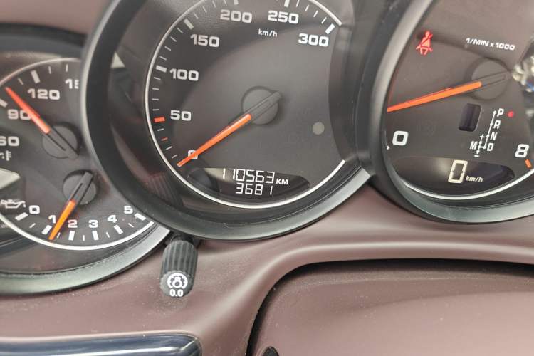 Used Porsche Panamera 2016 Panamera Edition 3.0T Odometer Close Up