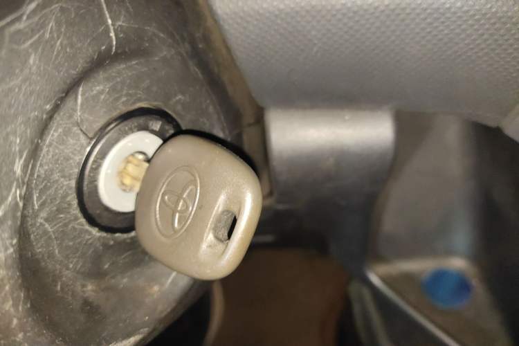 Used Toyota Yaris 2011 1.6E Automatic Charm Edition Vehicle Key