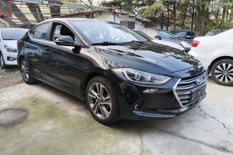 Used Hyundai Elantra (6th Generation / Lingdong) 2016 1.6L Automatic ZhiXuan – Elite Version Front Right 45 Deg